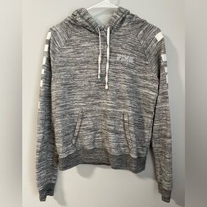 PINK VS Grey & White Hoodie